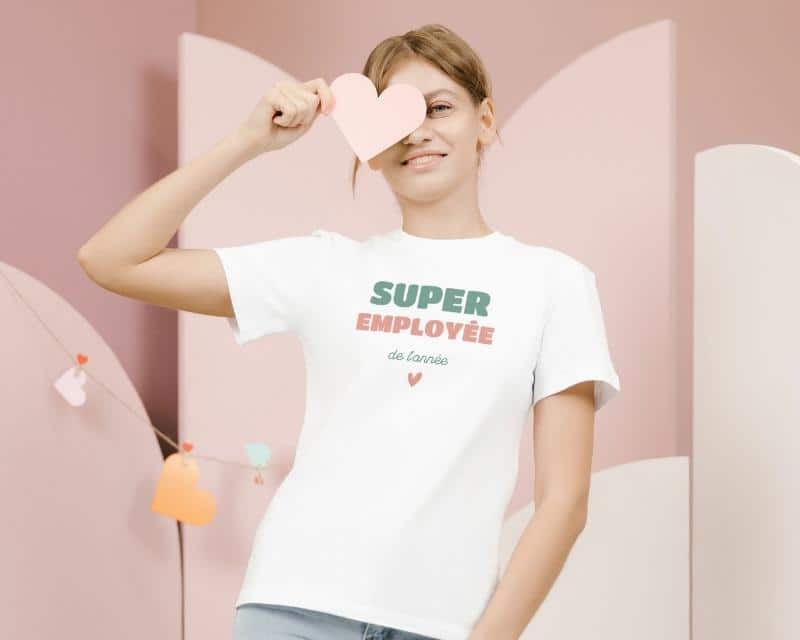 Tee shirt personnalisé femme - Super Employée