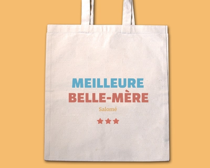 Tote bag personnalisable - Meilleure Belle-Mère