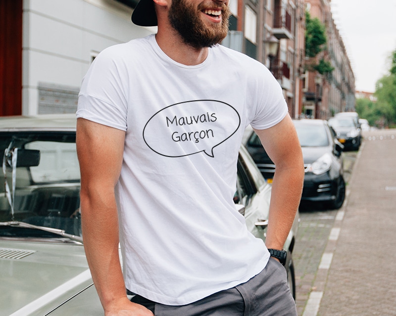 Tee shirt personnalisé homme - Bulle dialogue