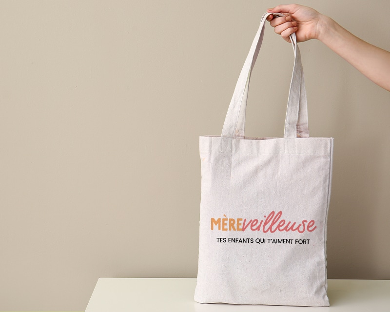 Tote bag personnalisé - Mère-veilleuse