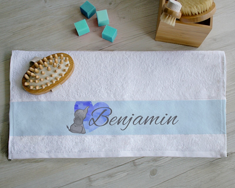 Serviette Naissance Garçon