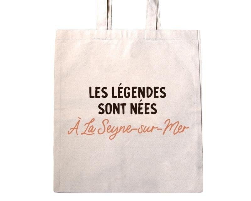 Tote bag personnalisé La Seyne-sur-Mer