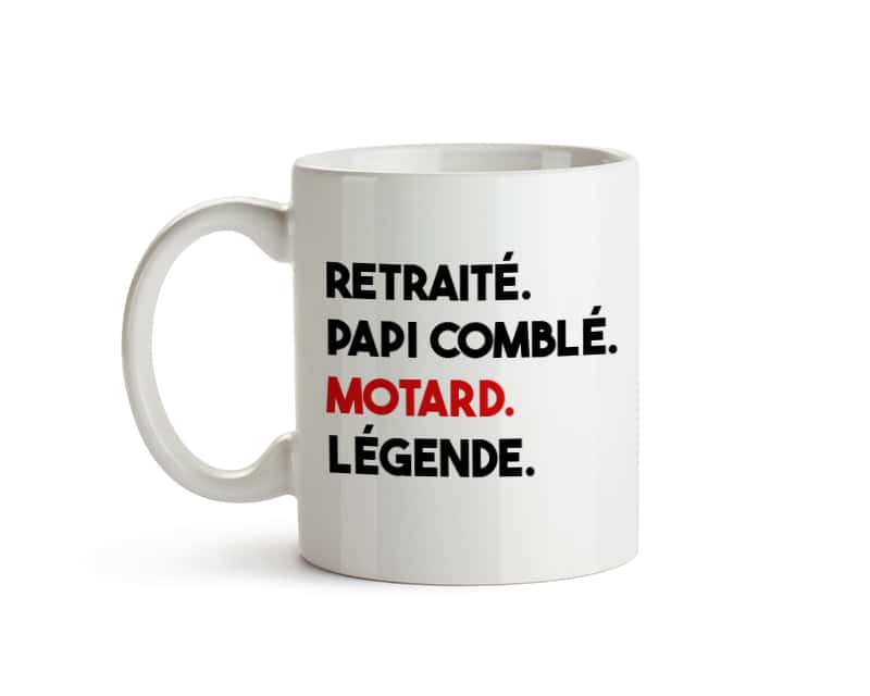 Mug personnalisé - Message Moto